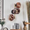Ripoll Lampada a sfera, Applique Oro, Nero, 3-Luci