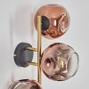 Ripoll Lampada a sfera, Applique Oro, Nero, 3-Luci