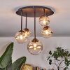 Chehalis Plafoniera, Lampada a sfera 42.5 cm Ambrato, Chiaro, 5-Luci