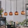 Ripoll Lampadario a sospensione, Lampada a sfera, Lampada a sospensione Ramato, 4-Luci