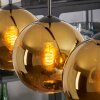 Koyoto Lampadario a sospensione, Lampada a sfera, Lampada a sospensione Oro, 4-Luci