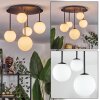 Chehalis Plafoniera, Lampada a sfera 42.5 cm Bianco, 5-Luci