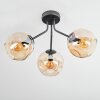 Ripoll Plafoniera, Lampada a sfera Ambrato, 3-Luci