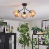 Koyoto Plafoniera, Lampada a sfera Ambrato, 3-Luci