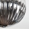 Chehalis Plafoniera, Lampada a sfera Grigio fumo, 5-Luci