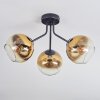 Koyoto Plafoniera, Lampada a sfera 42 cm Oro, Chiaro, 3-Luci