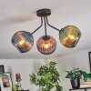 Koyoto Plafoniera, Lampada a sfera Blu, Verde, Ramato, 3-Luci