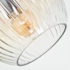 Ripoll Plafoniera, Lampada a sfera Ambrato, Chiaro, 3-Luci