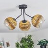 Koyoto Plafoniera, Lampada a sfera Oro, Chiaro, 3-Luci