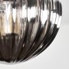 Chehalis Plafoniera, Lampada a sfera Ambrato, Chiaro, Grigio fumo, 5-Luci