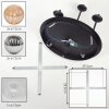 Chehalis Plafoniera, Lampada a sfera Ambrato, Chiaro, Grigio fumo, 5-Luci