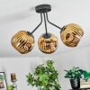Ripoll Plafoniera, Lampada a sfera Oro, 3-Luci