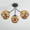 Ripoll Plafoniera, Lampada a sfera Oro, 3-Luci