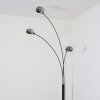 Nikkala Lampada da terra Cromo, Nero, 3-Luci