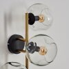 Ripoll Lampada a sfera, Applique Oro, Nero, 3-Luci Ripoll Lampada a sfera, Applique Oro, Nero, 3-Luci