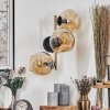 Gastor Lampada a sfera, Applique Oro, Nero, 3-Luci