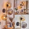 Ripoll Lampada a sfera, Applique Oro, Nero, 3-Luci