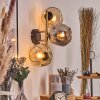 Ripoll Lampada a sfera, Applique Oro, Nero, 3-Luci