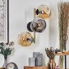 Ripoll Lampada a sfera, Applique Oro, Nero, 3-Luci