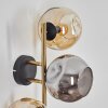 Ripoll Lampada a sfera, Applique Oro, Nero, 3-Luci