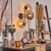 Ripoll Lampada a sfera, Applique Oro, Nero, 3-Luci