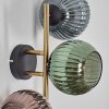 Koyoto Lampada a sfera, Applique Oro, Nero, 3-Luci