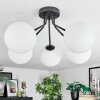 Gastor Plafoniera, Lampada a sfera 52 cm Bianco, 5-Luci