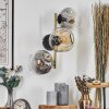 Ripoll Lampada a sfera, Applique Oro, Nero, 3-Luci