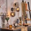 Gastor Lampada a sfera, Applique 42 cm Oro, Nero, 3-Luci