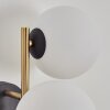Gastor Lampada a sfera, Applique Oro, Nero, 3-Luci