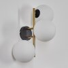 Gastor Lampada a sfera, Applique Oro, Nero, 3-Luci