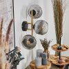 Ripoll Lampada a sfera, Applique Oro, Nero, 3-Luci