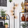 Koyoto Lampada da terra 31 cm Ambrato, 5-Luci