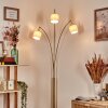 Bassagoda Lampada da terra Ottone, Nero, 3-Luci