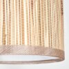 Bongal Lampada da terra Ottone, Nero, 3-Luci