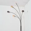 Nikkala Lampada da terra Cromo, Nero, 5-Luci