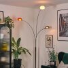 Nikkala Lampada da terra Cromo, Bianco, 3-Luci