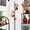 Koyoto Lampada da terra 31 cm Ambrato, Cromo, Grigio fumo, 5-Luci