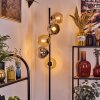 Koyoto Lampada da terra 31 cm Ambrato, Cromo, Grigio fumo, 5-Luci