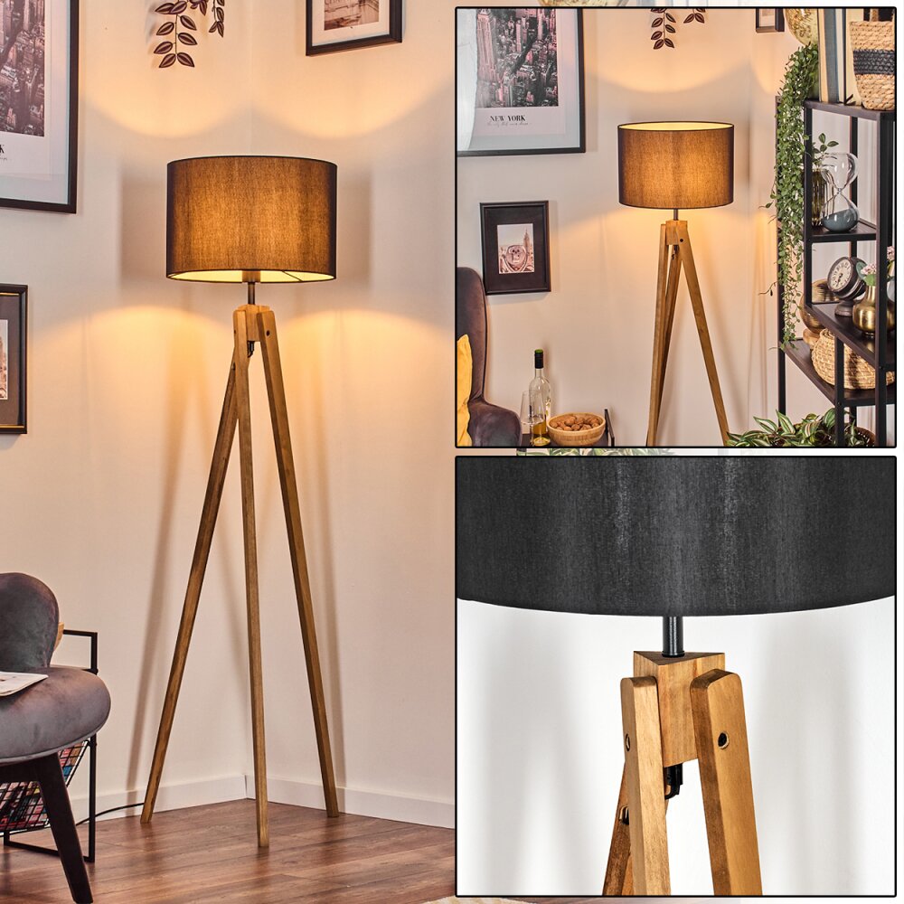 Soungou Lampada da terra Écru, Nero, 1-Luce main product photo