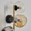 Ripoll Lampada a sfera, Applique Oro, Nero, 3-Luci