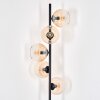 Koyoto Lampada da terra 31 cm Ambrato, Chiaro, 5-Luci
