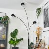 Nikkala Lampada da terra Cromo, Nero, 3-Luci