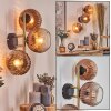 Ripoll Lampada a sfera, Applique Oro, Nero, 3-Luci