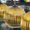 Koyoto Lampadario a sospensione, Lampada a sfera, Lampada a sospensione Oro, Chiaro, 4-Luci