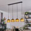 Koyoto Lampadario a sospensione, Lampada a sfera, Lampada a sospensione Oro, Chiaro, 4-Luci
