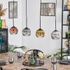 Ripoll Lampadario a sospensione, Lampada a sfera, Lampada a sospensione Oro, Chiaro, Ramato, Grigio fumo, 4-Luci