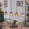 Ripoll Lampadario a sospensione, Lampada a sfera, Lampada a sospensione Oro, Chiaro, Ramato, Grigio fumo, 4-Luci