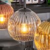 Ripoll Lampadario a sospensione, Lampada a sfera, Lampada a sospensione Oro, Chiaro, Ramato, Grigio fumo, 4-Luci