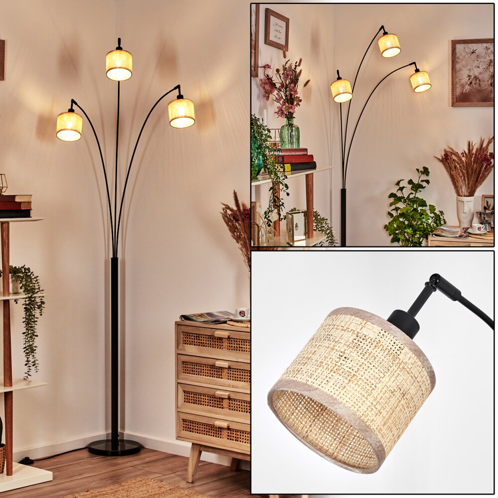 Sabadim Lampada da terra Nero, 3-Luci main product photo